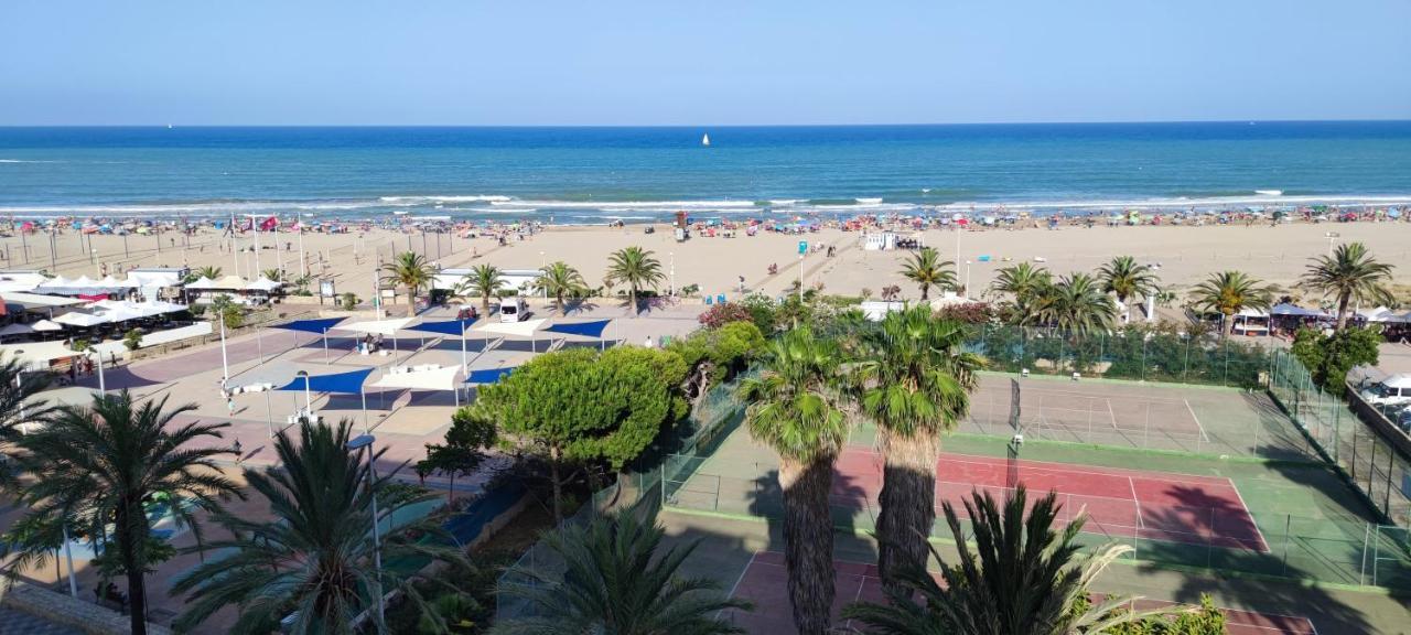 Апартаменты Vistas Espectaculares 1ª Linea Playa, Wifi, Ascensor Пуэтро-де-Сагунто Экстерьер фото