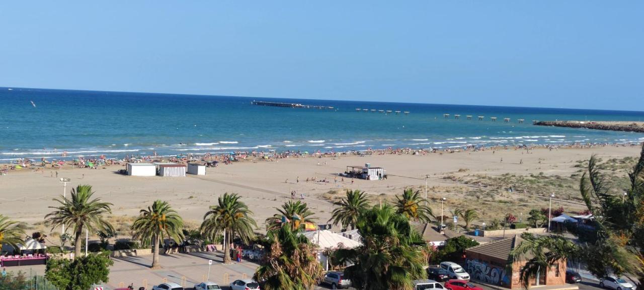 Апартаменты Vistas Espectaculares 1ª Linea Playa, Wifi, Ascensor Пуэтро-де-Сагунто Экстерьер фото