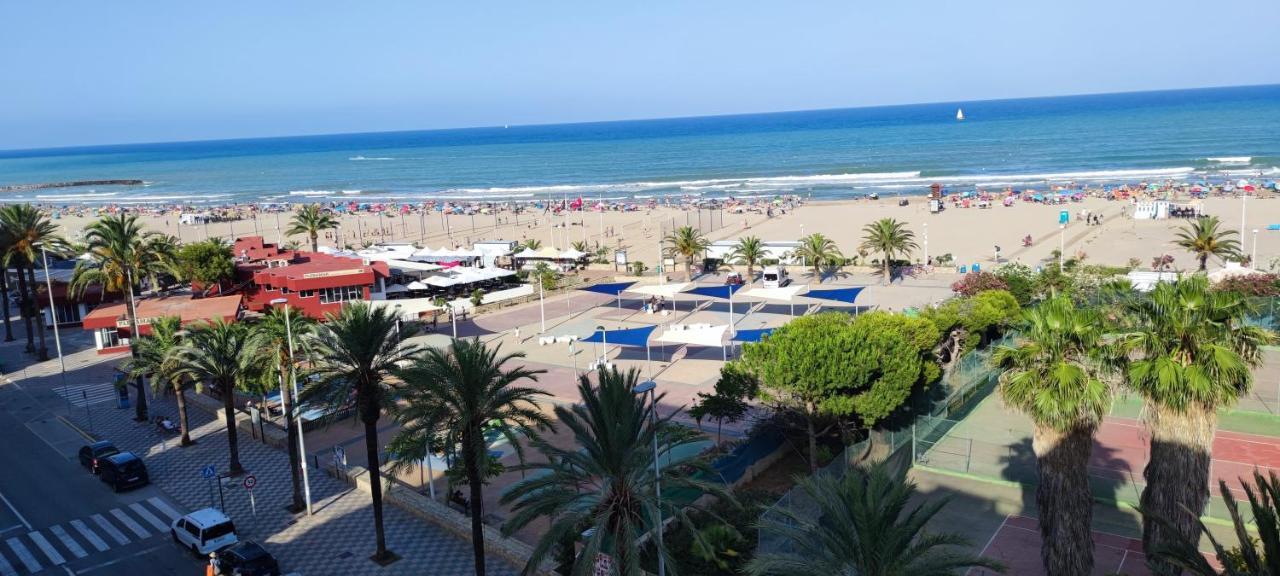 Апартаменты Vistas Espectaculares 1ª Linea Playa, Wifi, Ascensor Пуэтро-де-Сагунто Экстерьер фото