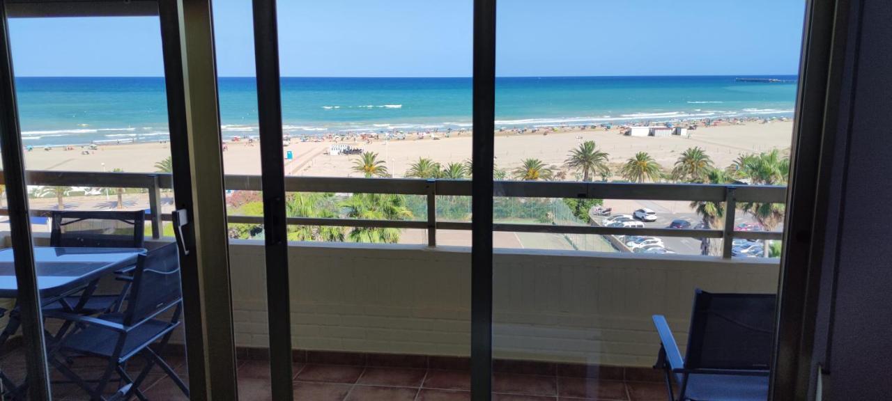 Апартаменты Vistas Espectaculares 1ª Linea Playa, Wifi, Ascensor Пуэтро-де-Сагунто Экстерьер фото